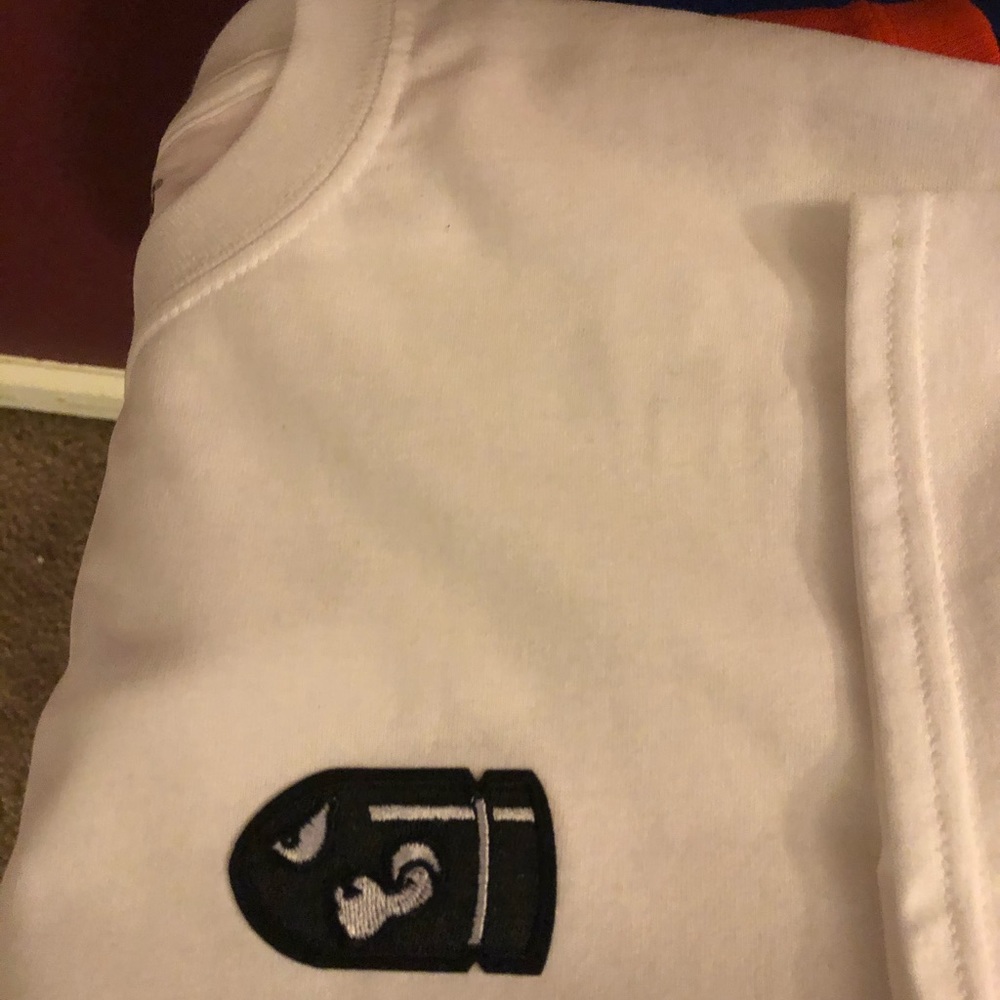 Mario character patch tee